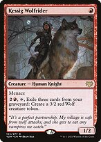 Kessig Wolfrider (VOW-165) - rare