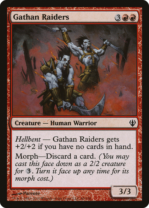 Gathan Raiders (ARC-040) - common