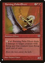Burning Palm Efreet (LIST-MIR-161) - uncommon