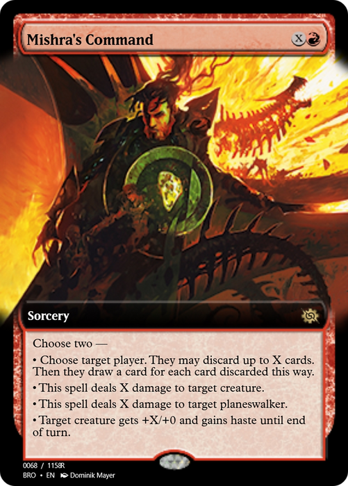 Mishra's Command (PRM-105744) - rare - Foil