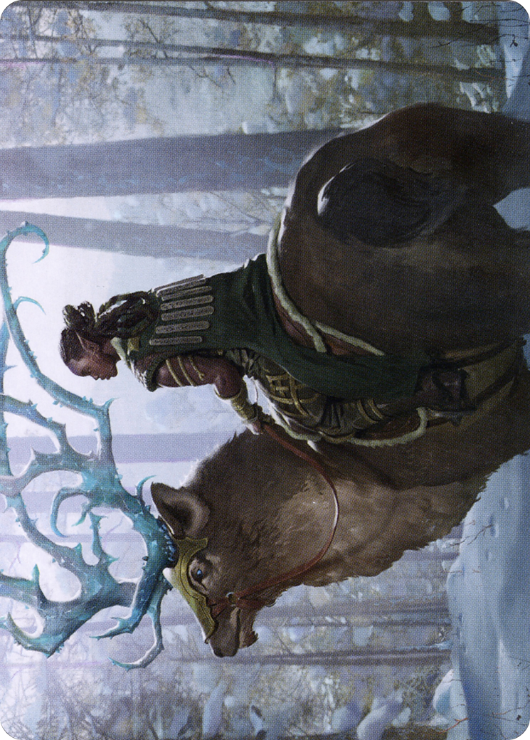 Boreal Outrider // Boreal Outrider (AKHM-042) - common (Borderless) - Foil