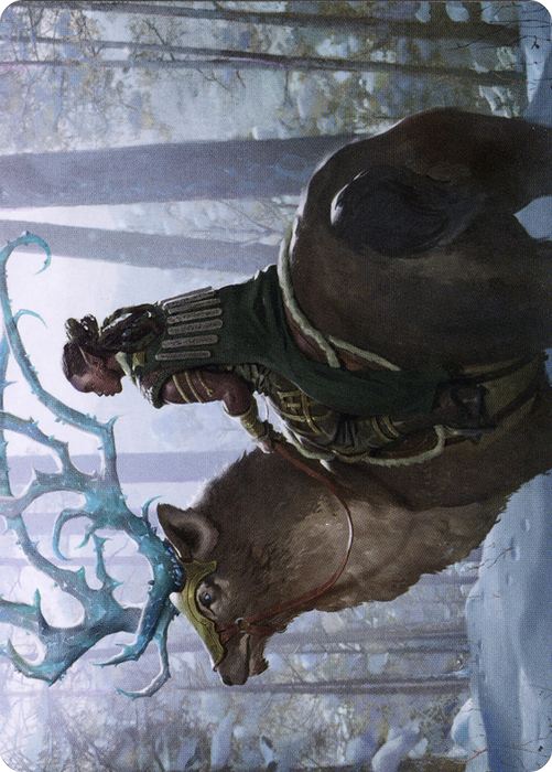 Boreal Outrider // Boreal Outrider (AKHM-042) - common (Borderless) - Foil