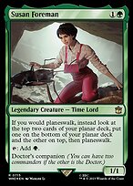 Susan Foreman (WHO-715) - rare - Foil