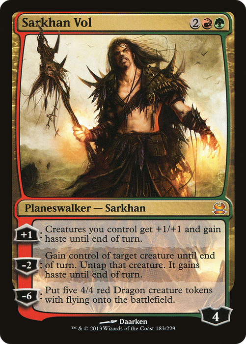 Sarkhan Vol (MMA-183) - mythic