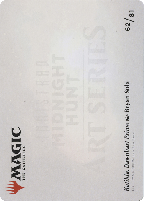 Katilda, Dawnhart Prime // Katilda, Dawnhart Prime (AMID-062) - common (Borderless)