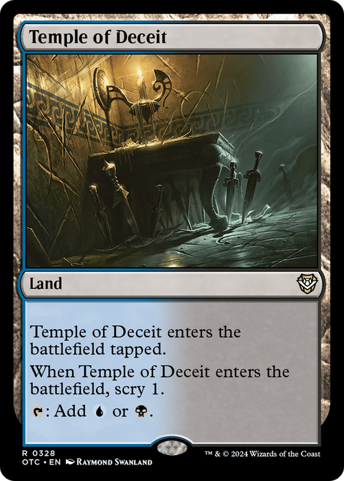Temple of Deceit (OTC-328) - rare