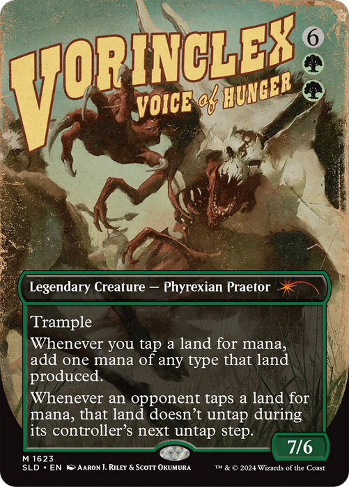 Vorinclex, Voice of Hunger (SLD-1623) - mythic (Borderless) - Foil