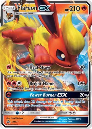 Flareon GX (SM171) - SP  - Promo - Holofoil