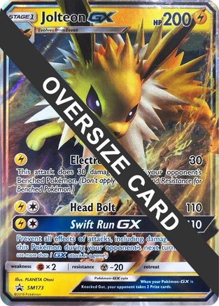 Jolteon GX (SM173) - JC  - Promo - Holofoil