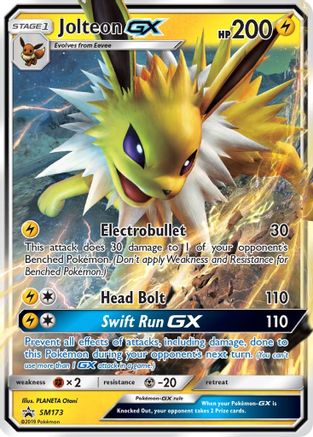 Jolteon GX (SM173) - SP  - Promo - Holofoil