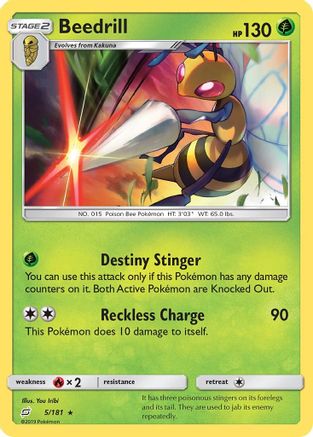 Beedrill (005) - STU  - Rare