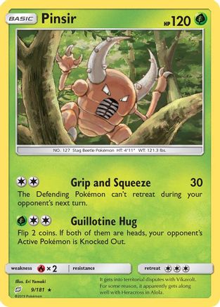 Pinsir (009) - STU  - Rare