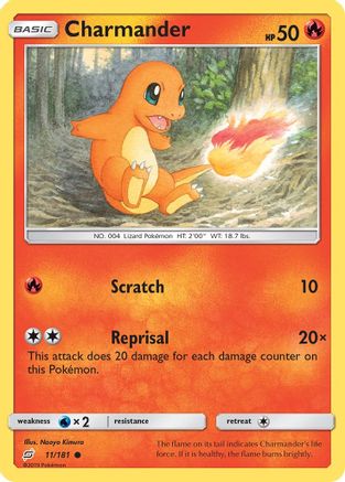 Charmander (11) (011/181) - STU  - Common