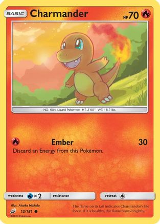 Charmander (12) (012/181) - STU  - Common