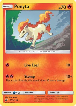 Ponyta (017/181) - STU  - Common