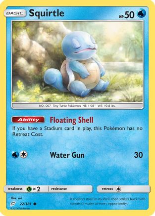 Squirtle (22) (022/181) - STU  - Common