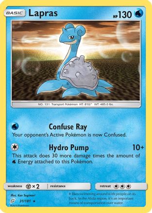 Lapras (031/181) - STU  - Rare