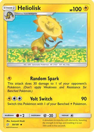 Heliolisk (050) - STU  - Uncommon - Reverse Holofoil