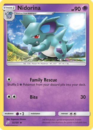 Nidorina (055/181) - STU  - Uncommon