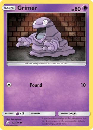 Grimer (062) - STU  - Common - Reverse Holofoil