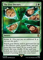 The Five Doctors (WHO-706) - rare - Foil