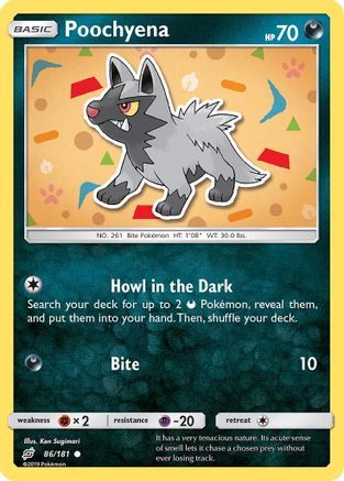 Poochyena (086/181) - STU  - Common - Reverse Holofoil