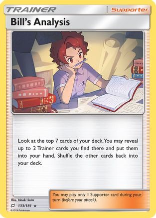 Bill's Analysis (133) - STU  - Holo Rare - Holofoil