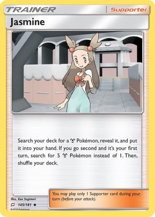 Jasmine (145/181) - STU  - Uncommon - Reverse Holofoil
