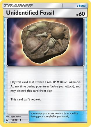 Unidentified Fossil (155) - STU  - Uncommon