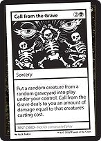 Call from the Grave (MB2PC-305) - rare