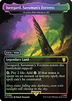 Boseiju, Who Shelters All (LTC-389Z) - mythic / Isengard, Saruman's Fortress (Borderless) - Foil