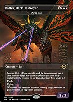 Dirge Bat (PRM-80935) - rare / Battra, Dark Destroyer