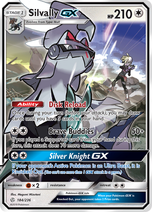 Silvally GX (184/236) - SCE  - Ultra Rare - Holofoil