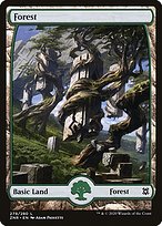 Forest (ZNR-279) - common: (Full Art) - Foil