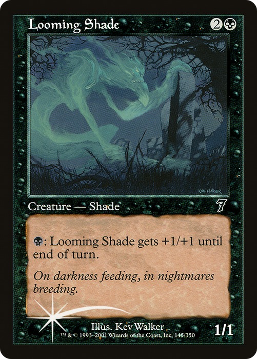 Looming Shade (7ED-145★) - common - Foil