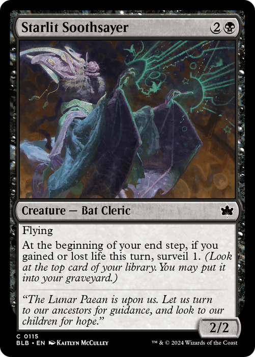 Starlit Soothsayer (BLB-115) - common