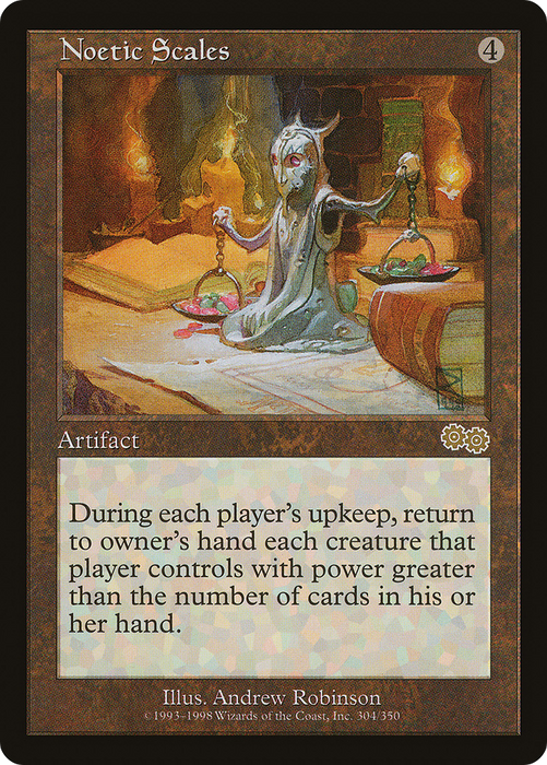 Noetic Scales (USG-304) - rare