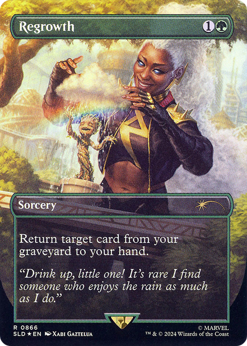 Regrowth (SLD-866) - rare (Borderless) - Foil