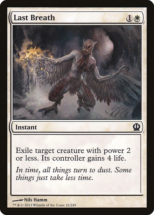 Last Breath (THS-022) - common - Foil