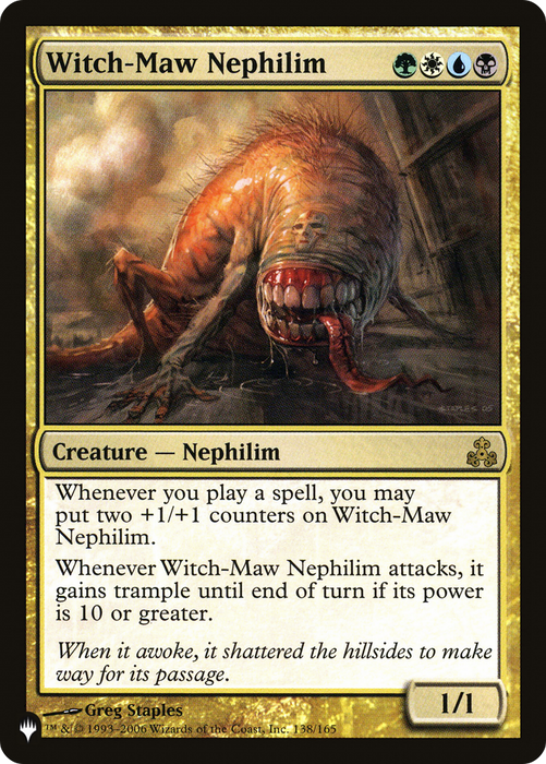 Witch-Maw Nephilim (LIST-GPT-138) - rare