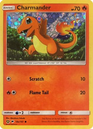 Charmander (18a/147) - MCP  - Promo - Holofoil