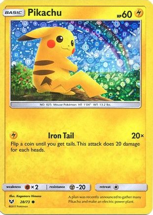 Pikachu (028/073) - MCP  - Promo - Holofoil