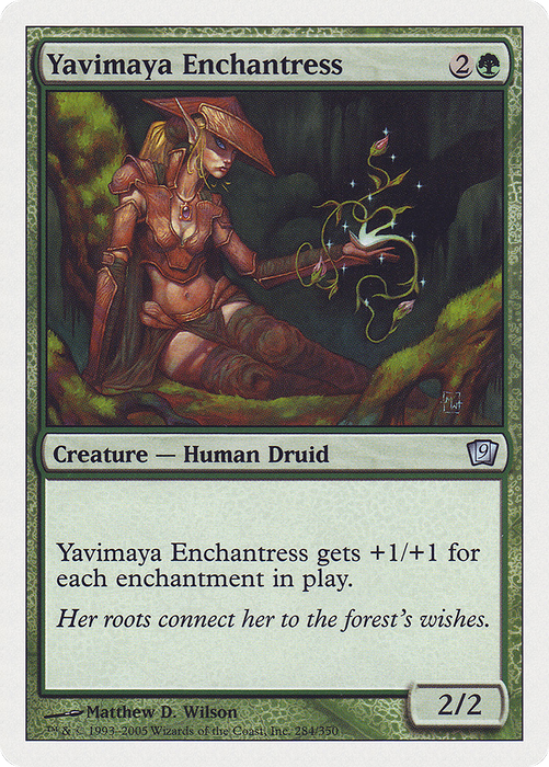 Yavimaya Enchantress (9ED-284) - uncommon