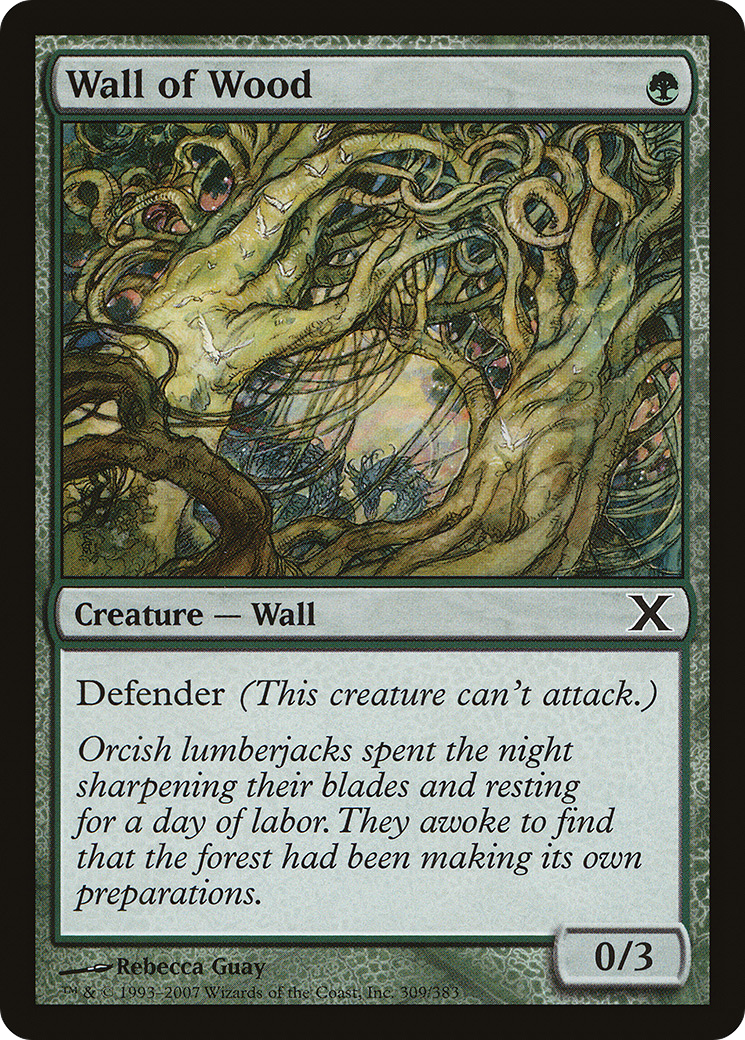 Wall of Wood (10E-309) - common