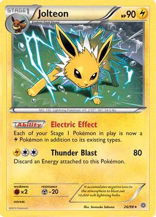 Jolteon (026/098) - MCP  - Promo - Holofoil