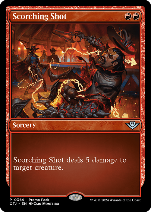 Scorching Shot (PPOTJ-369) - uncommon - Foil