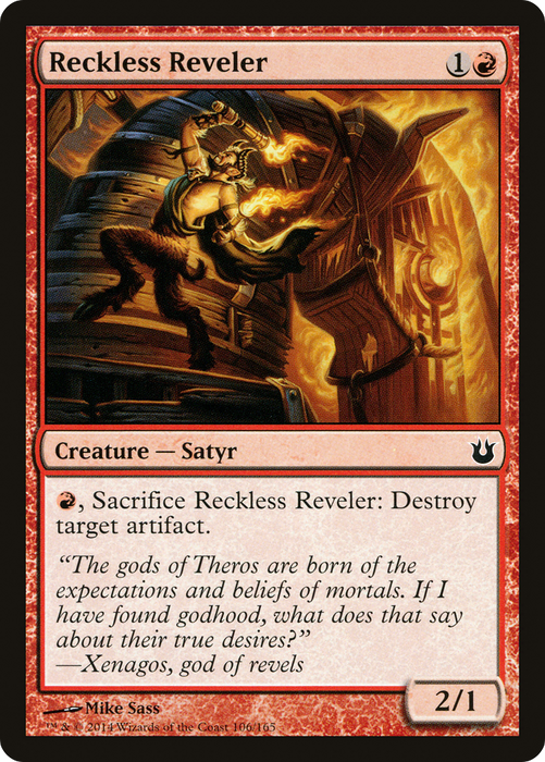 Reckless Reveler (BNG-106) - common
