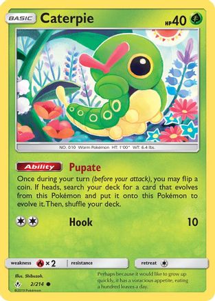 Caterpie (002/214) - SUB  - Common