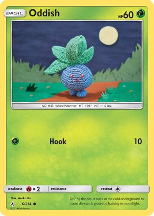 Oddish (6) (006/214) - SUB  - Common