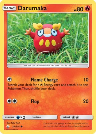 Darumaka (023/214) - SUB  - Common - Reverse Holofoil